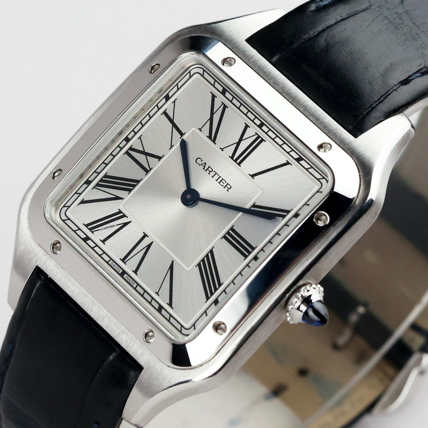 Cartier Santos Dumont WSSA0032 (2022) - 47mm Staal (5/8)