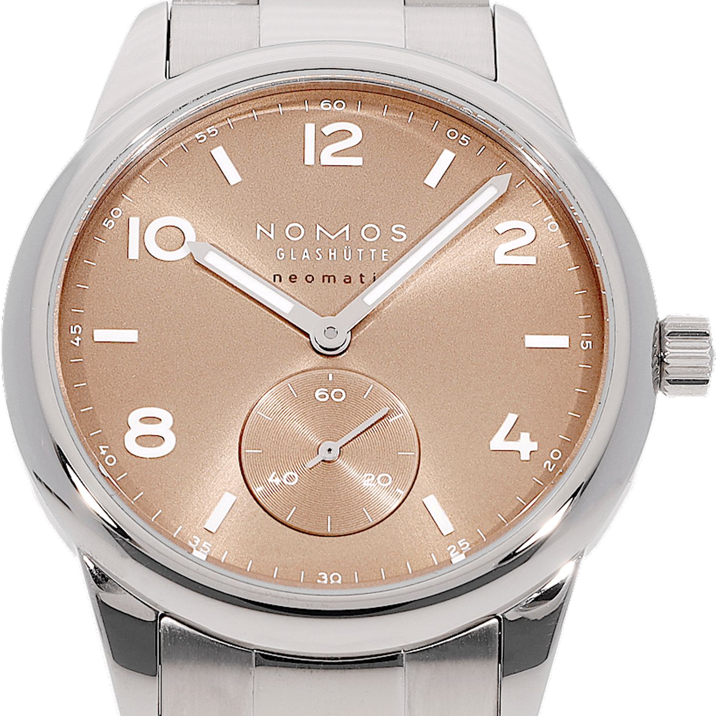 NOMOS Club Campus Neomatik 766 (2023) - White dial 40 mm Steel case (1/2)