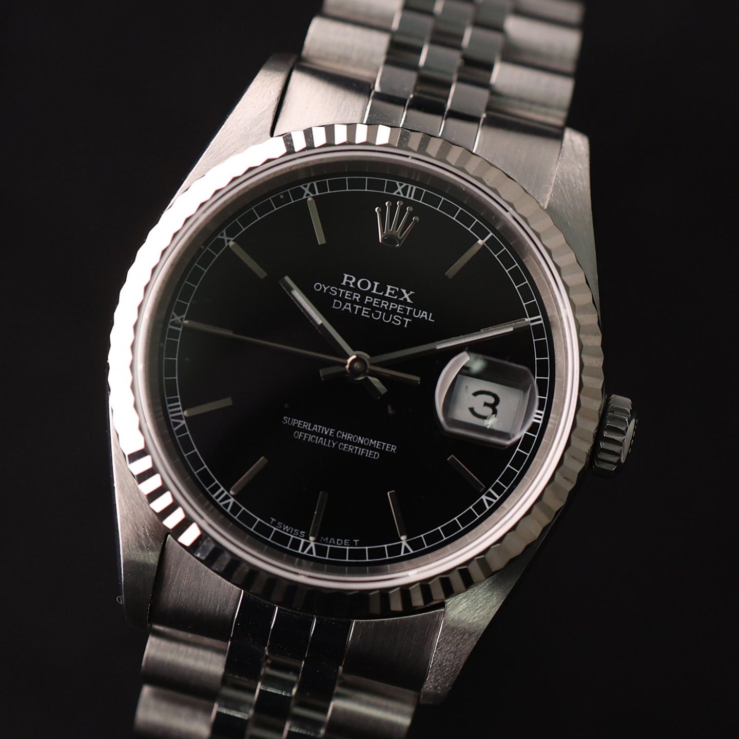 Rolex Datejust 36 16234 (1994) - 36 mm Steel case (2/3)