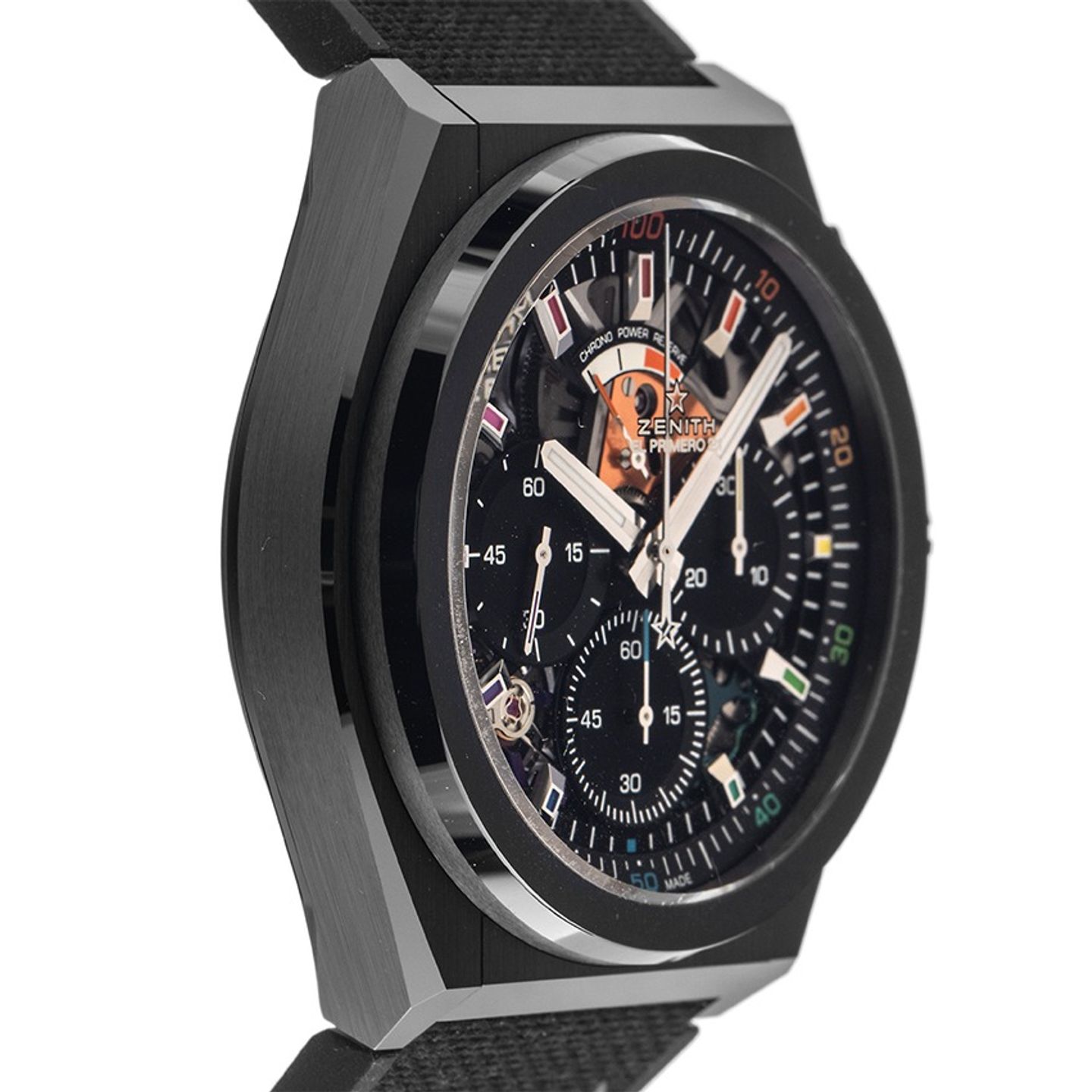 Zenith Defy 49.9013.9004/21.R952 (2024) - Transparant wijzerplaat 44mm Keramiek (5/7)