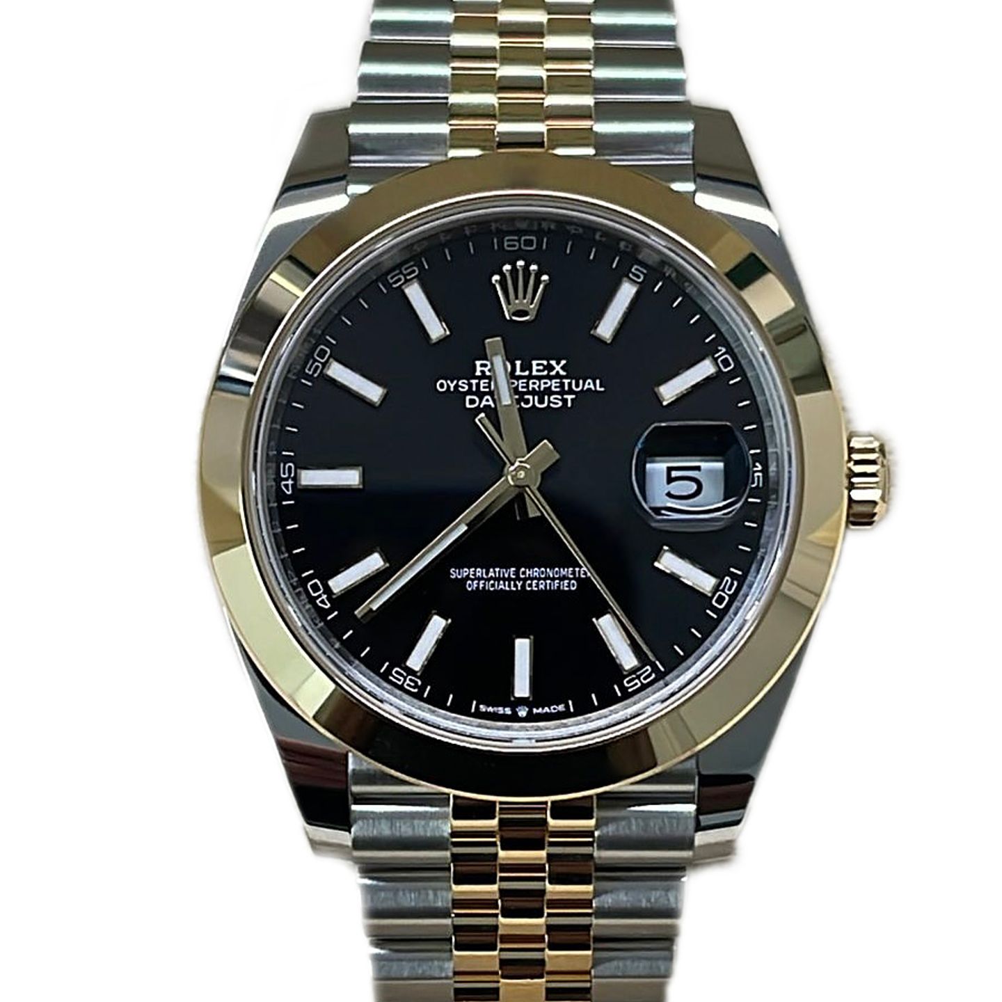 Rolex Datejust 41 126303 (2024) - Zwart wijzerplaat 41mm Goud/Staal (1/1)