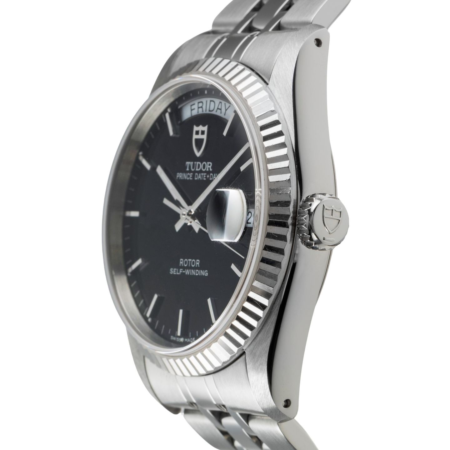 Tudor Prince Date 76214 (2006) - 36mm Staal (6/8)