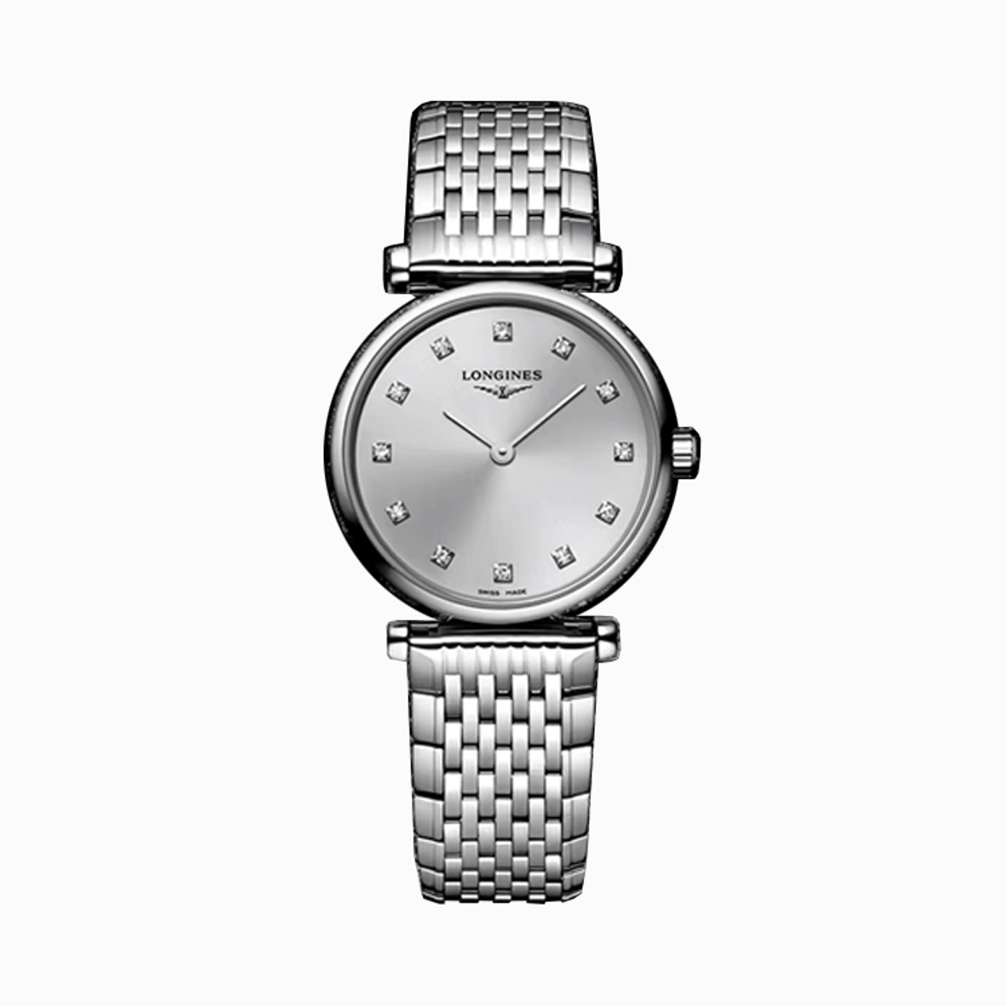 Longines La Grande Classique L4.209.4.70.6 (2025) - Zilver wijzerplaat 24mm Staal (1/1)