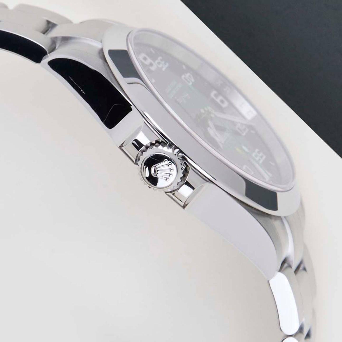 Rolex Air-King 126900 (2024) - Black dial 40 mm Steel case (8/8)