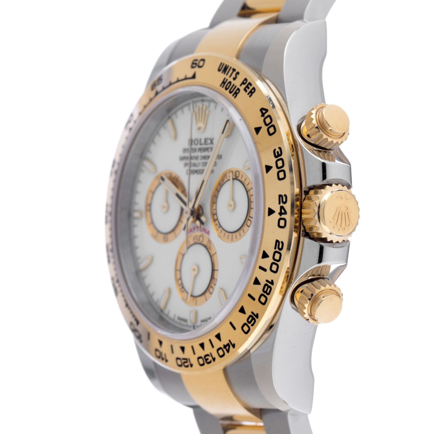 Rolex Daytona 126503 (2026) - Wit wijzerplaat 40mm Goud/Staal (4/7)