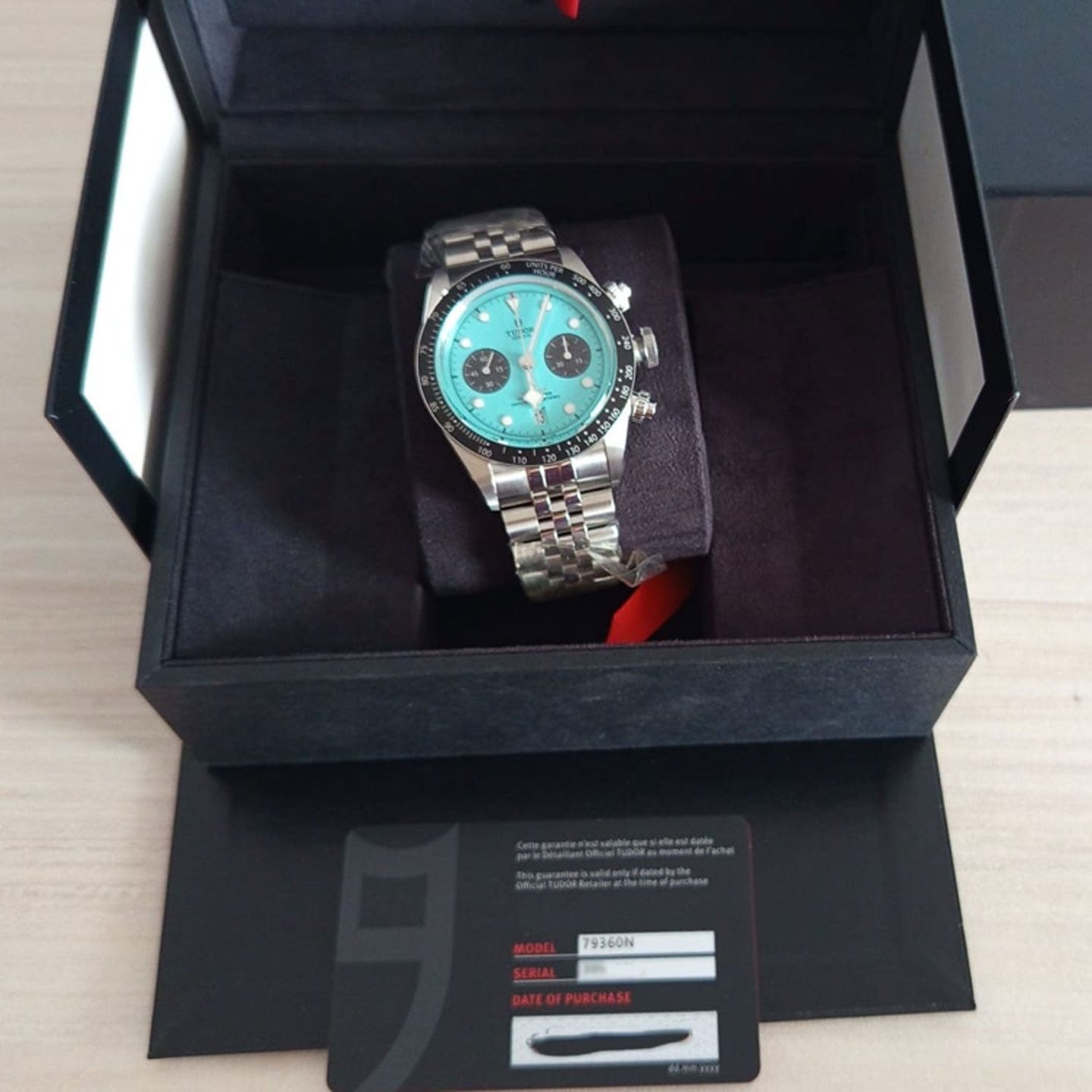 Tudor Black Bay Chrono 79360N (2025) - Blue dial 41 mm Steel case (4/4)