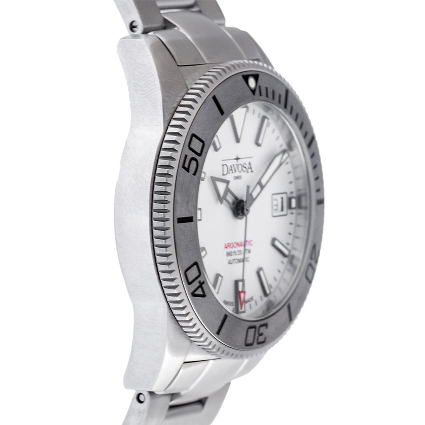 Davosa Unknown 161.532.10 (Unknown (random serial)) - White dial 39 mm Unknown case (4/6)