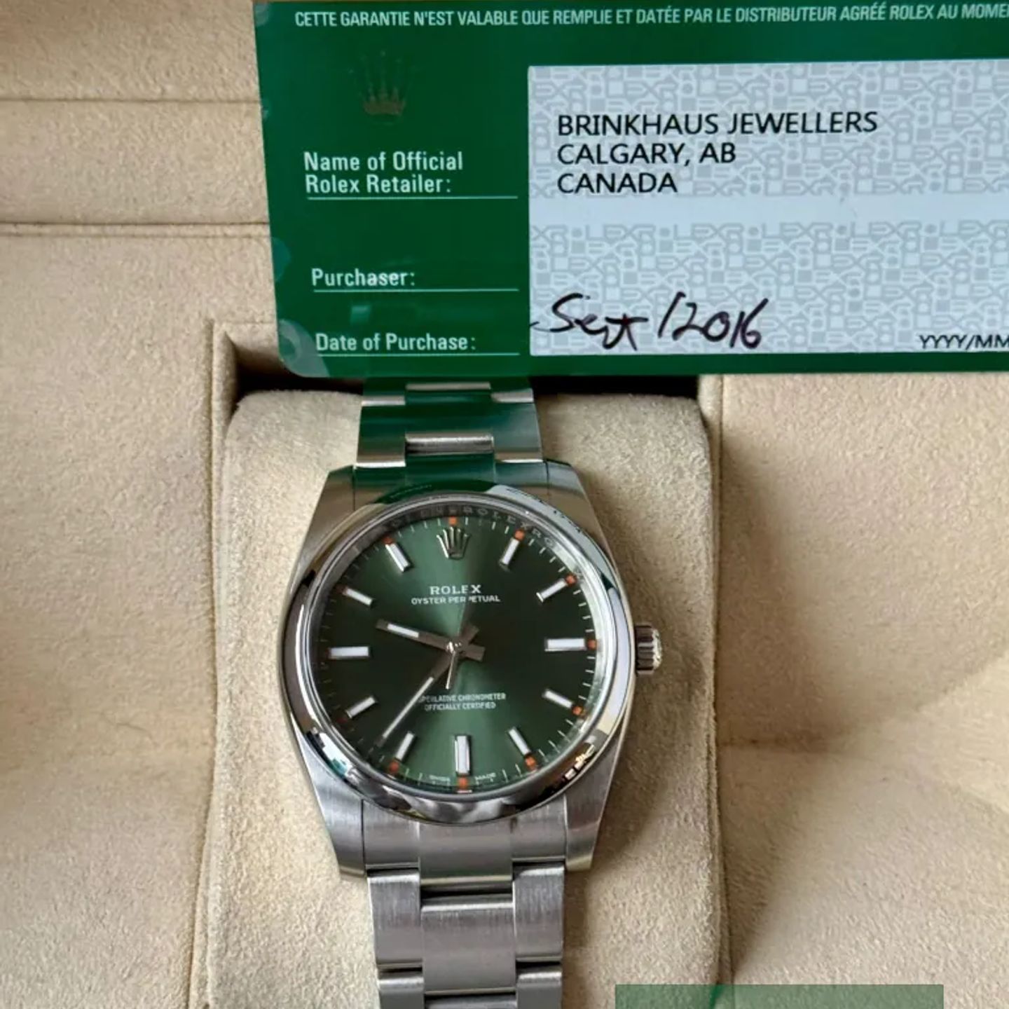 Rolex Oyster Perpetual 34 114200 - (7/7)