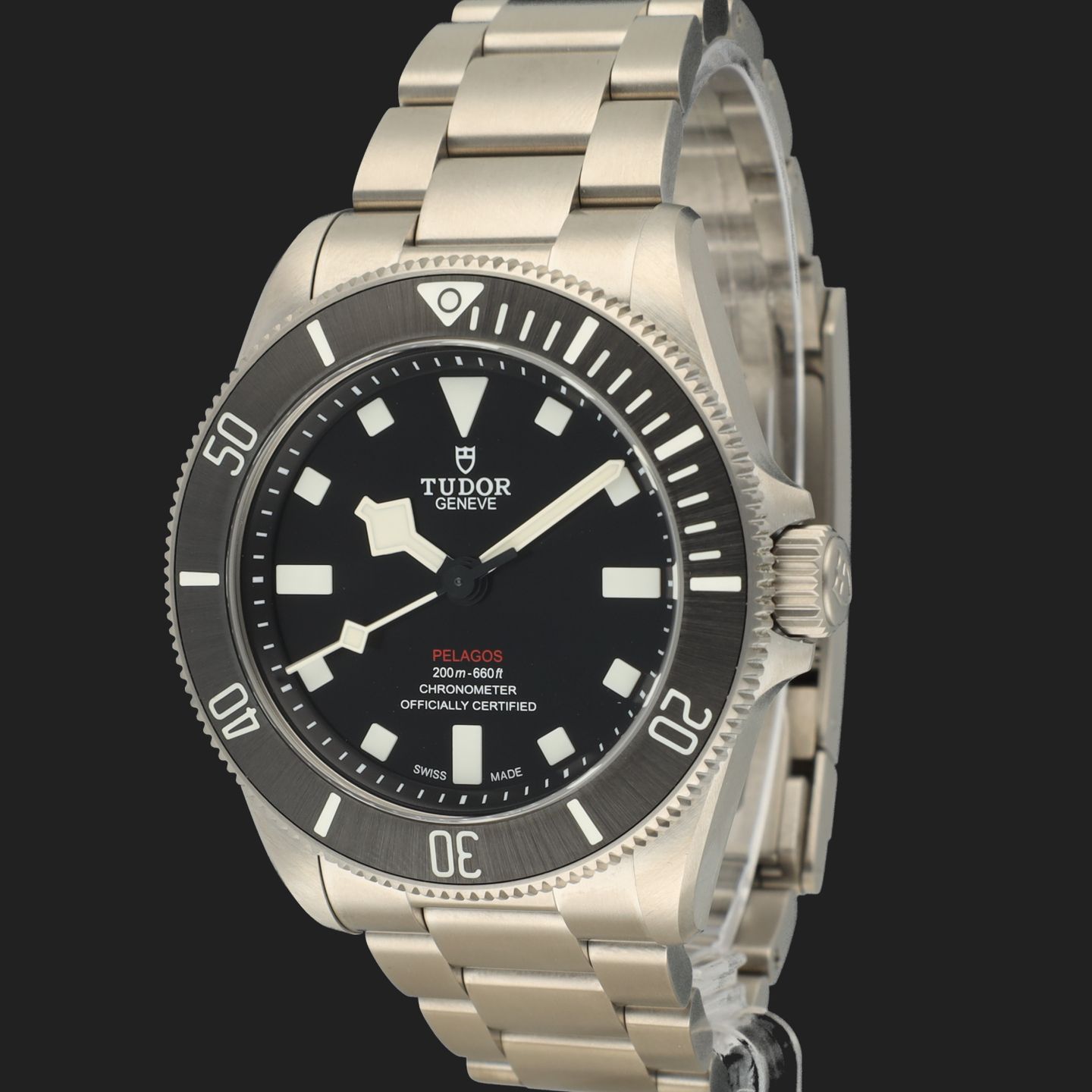 Tudor Pelagos 25407N (2025) - Zwart wijzerplaat 39mm Titanium (1/8)