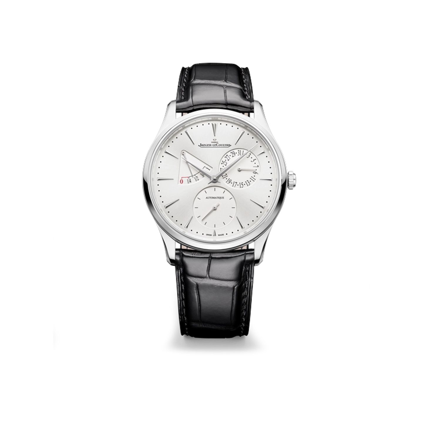 Jaeger-LeCoultre Master Ultra Thin Réserve de Marche Q1378421 (2025) - Grijs wijzerplaat 39mm Staal (1/1)