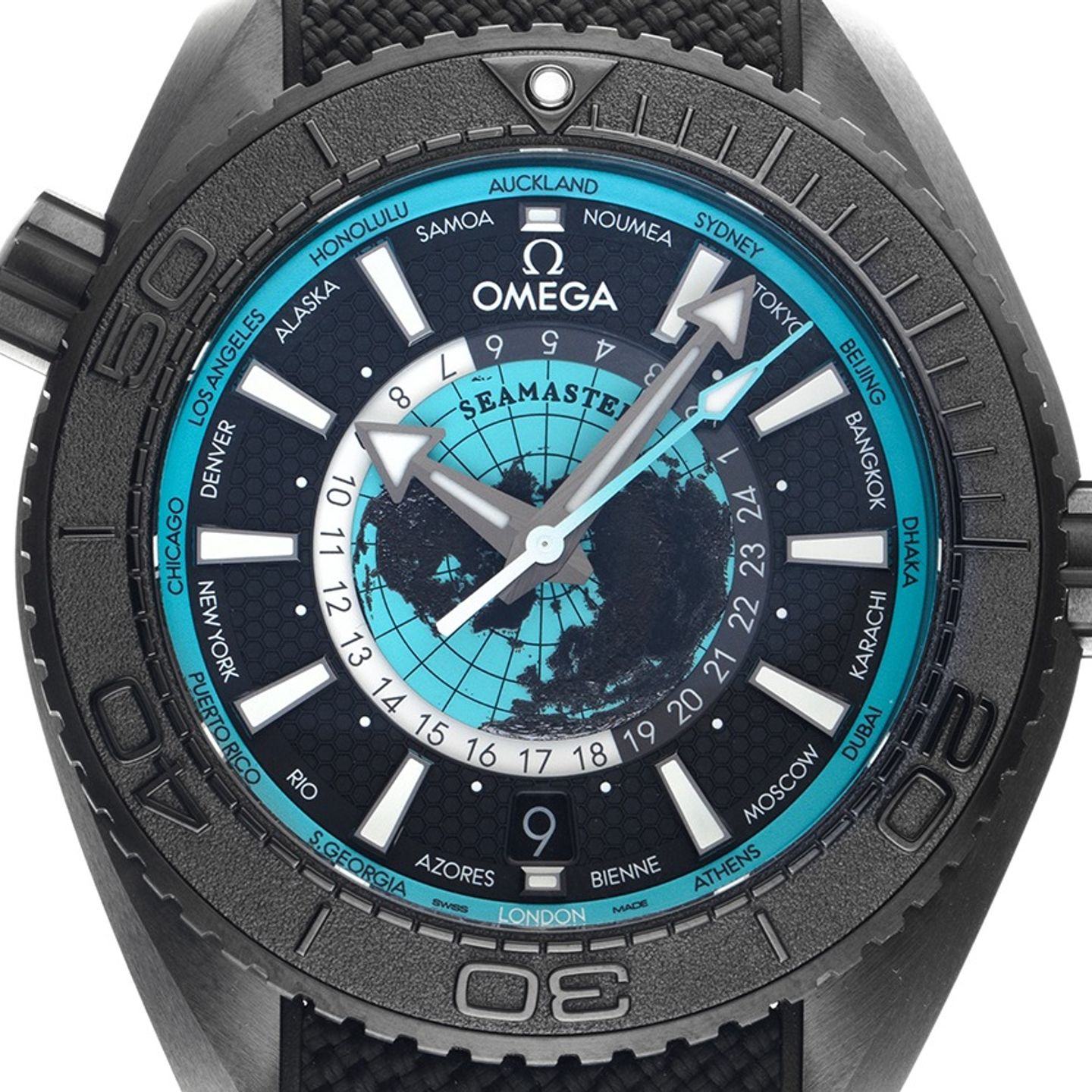 Omega Seamaster Planet Ocean Chronograph 215.92.46.51.01.003 (2025) - Black dial 46 mm Ceramic case (1/7)