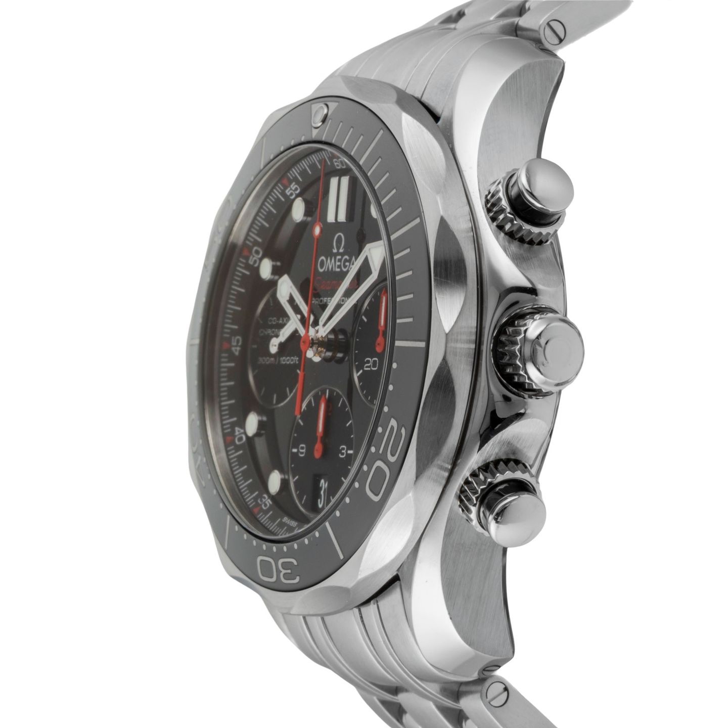 Omega Seamaster Diver 300 M 212.30.42.50.01.001 (Unknown (random serial)) - Black dial 42 mm Steel case (6/8)