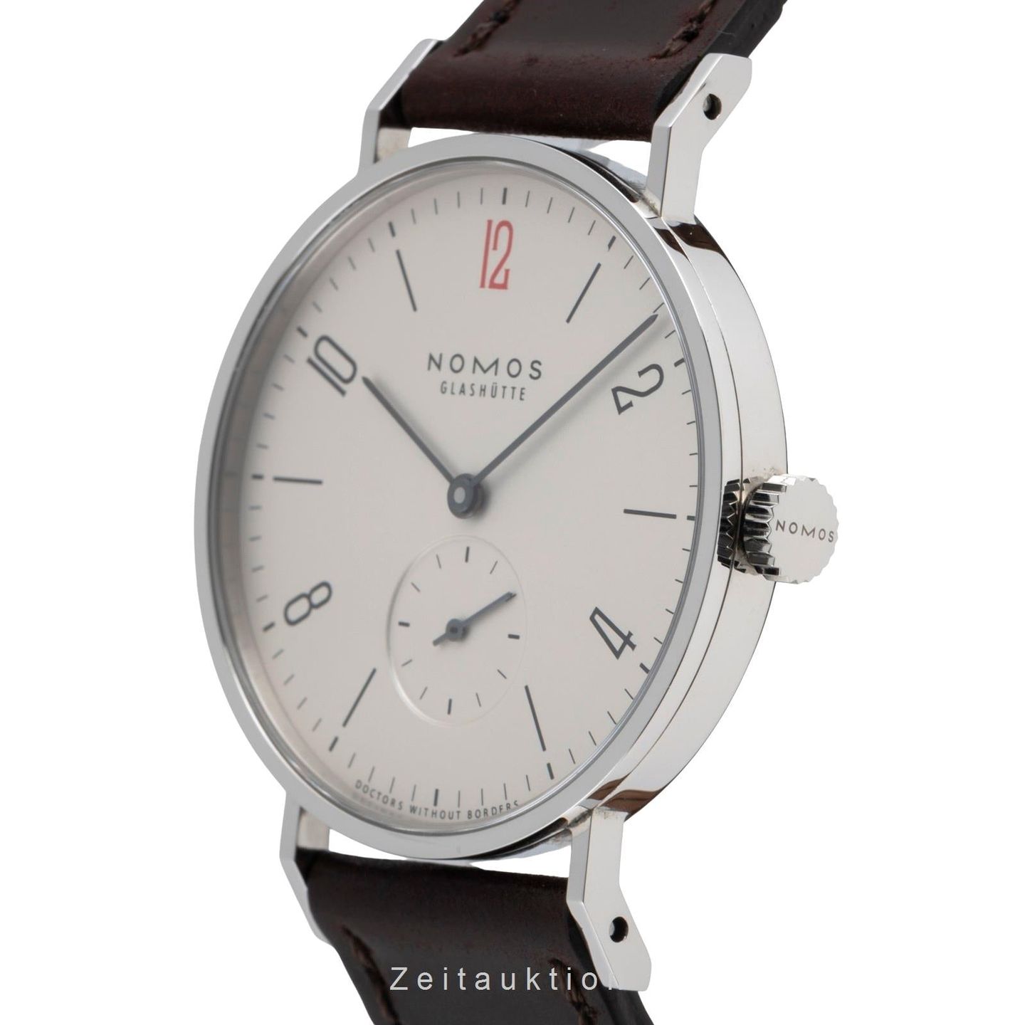 NOMOS Tangente Tangente for Doctors without Borders (Onbekend (willekeurig serienummer)) - Zilver wijzerplaat 35mm Staal (5/8)