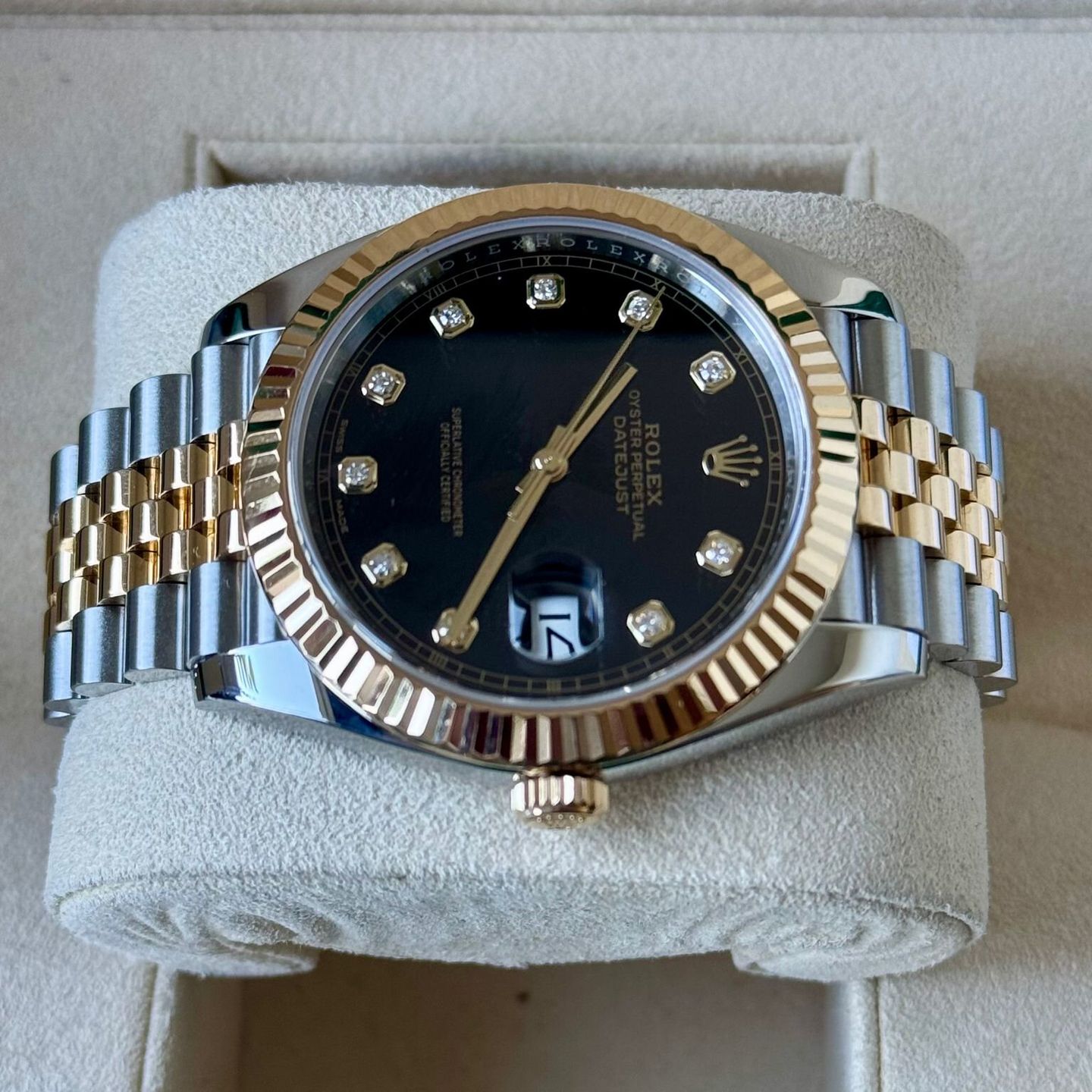 Rolex Datejust 41 126333 (2019) - 41 mm Gold/Steel case (4/7)