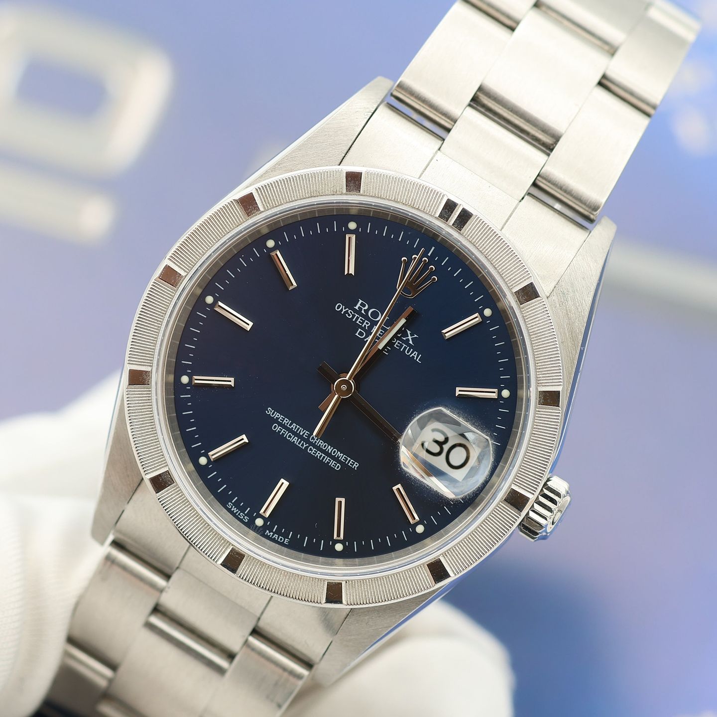 Rolex Oyster Perpetual Date 15210 - (4/8)
