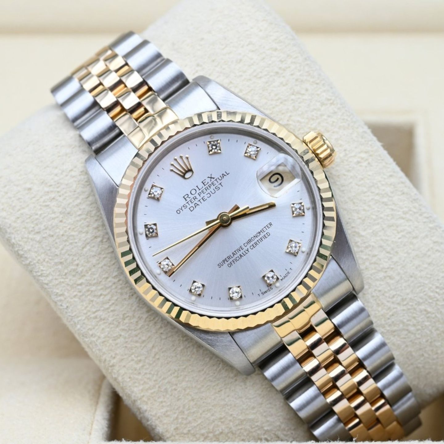 Rolex Datejust 31 68273 (1992) - 31 mm Gold/Steel case (1/7)