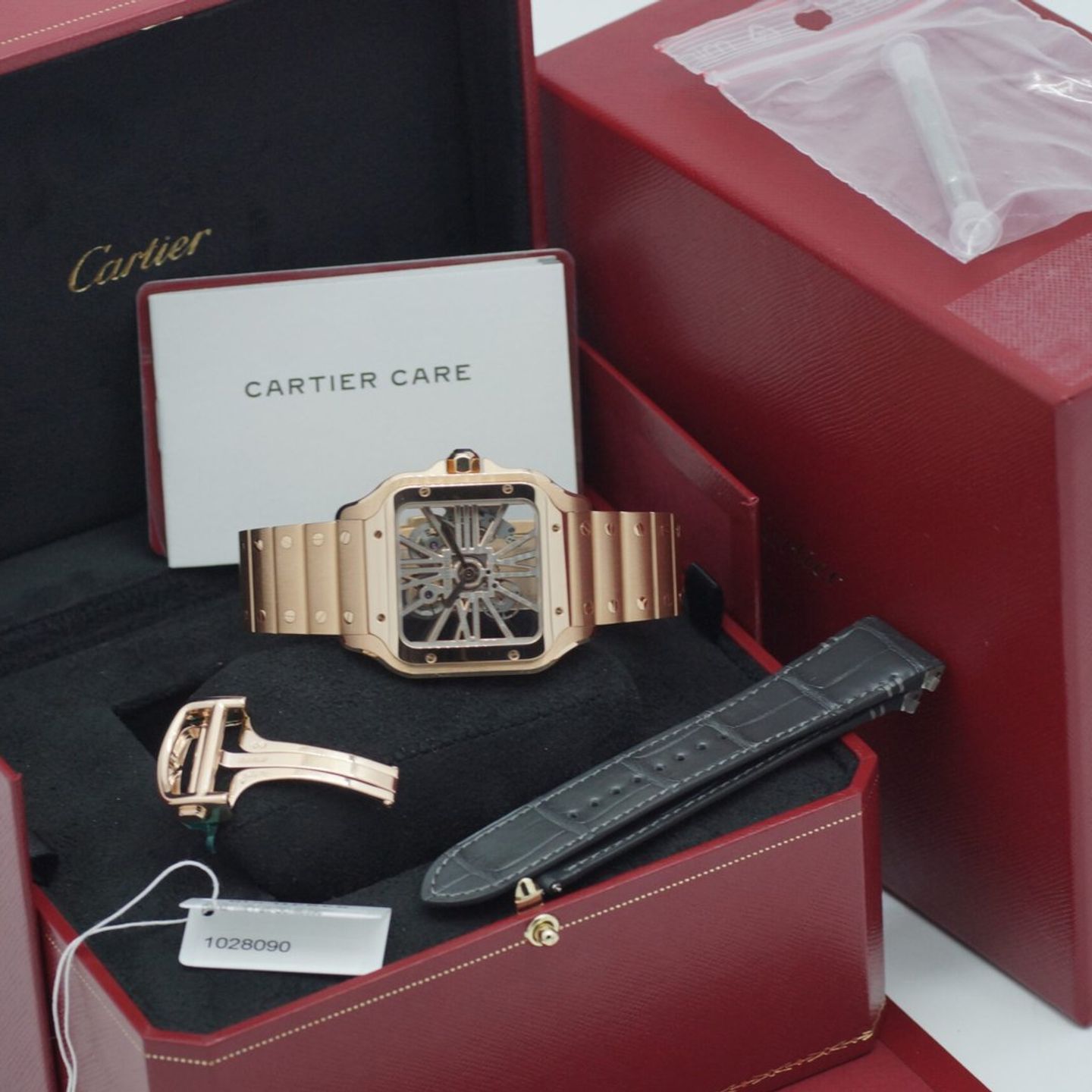 Cartier Santos WHSA0016 (2026) - 48mm Roségoud (2/8)