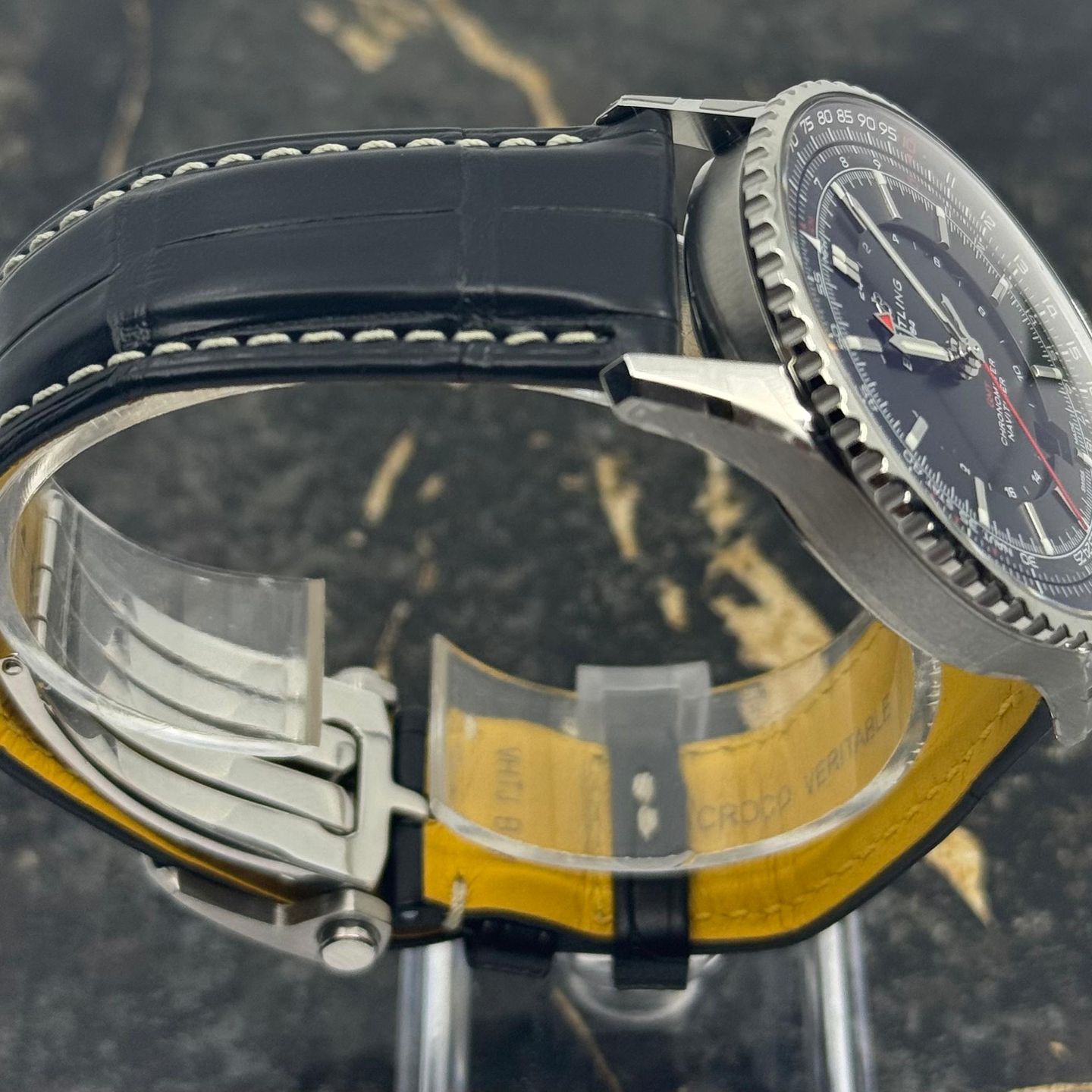 Breitling Navitimer GMT A32310251B1P1 (2025) - Zwart wijzerplaat 41mm Staal (8/8)