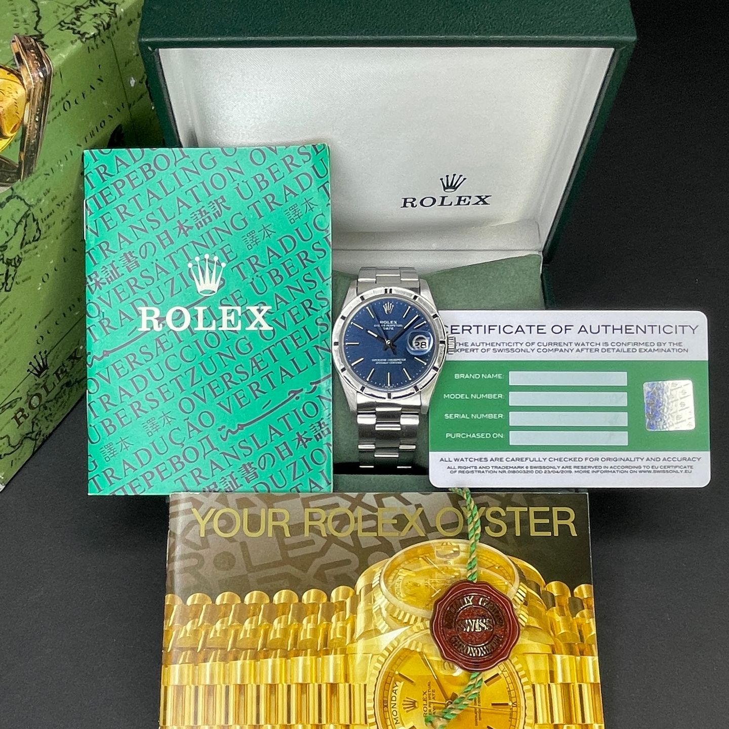 Rolex Oyster Perpetual Date 1501 (1978) - 34mm Staal (2/7)