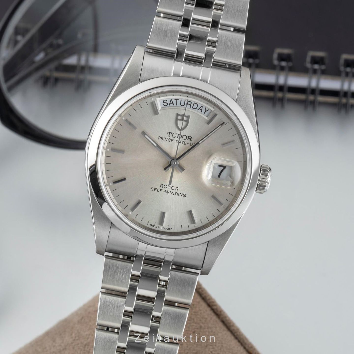 Tudor Prince Date 76200 (2005) - 36mm Staal (1/8)