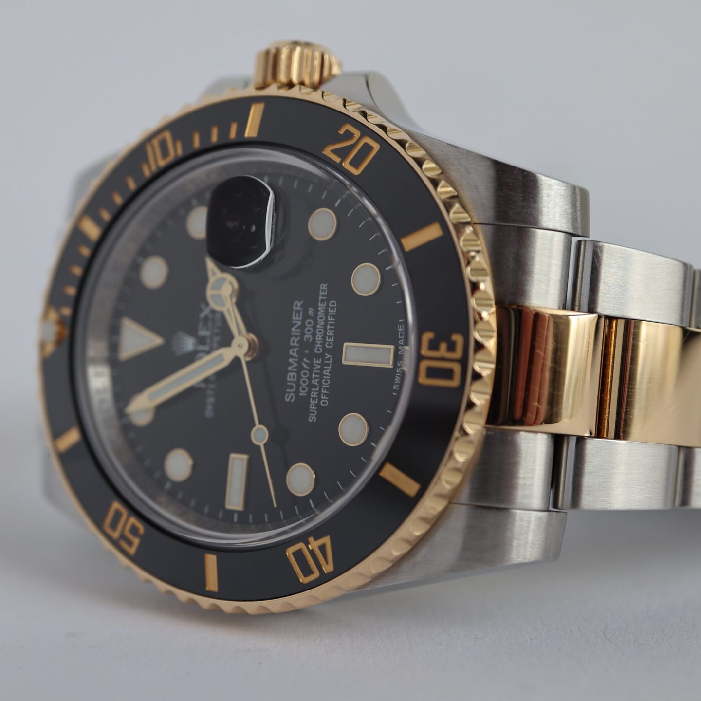 Rolex Submariner Date 116613LB (2019) - Blue dial 40 mm Gold/Steel case (3/8)