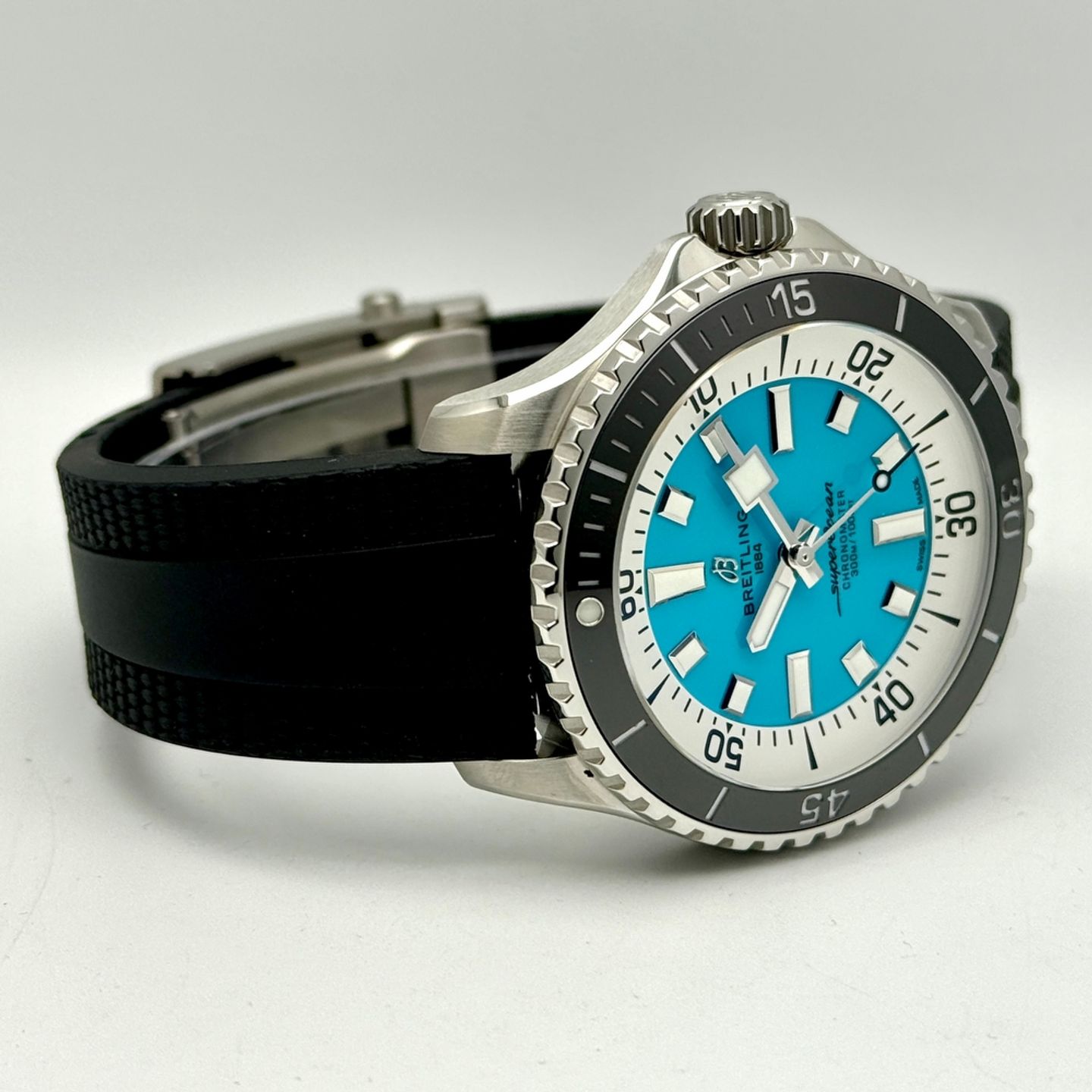 Breitling Superocean 44 A17376211L2S1 (2025) - Turquoise dial 44 mm Steel case (4/8)