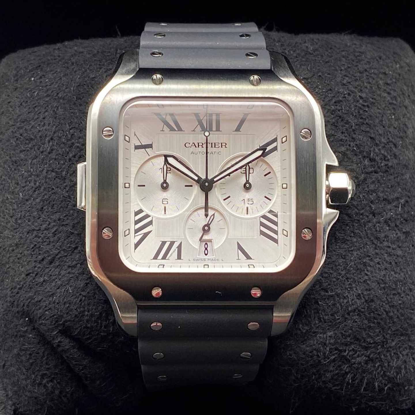 Cartier Santos WSSA0017 (2025) - 43mm Staal (1/10)