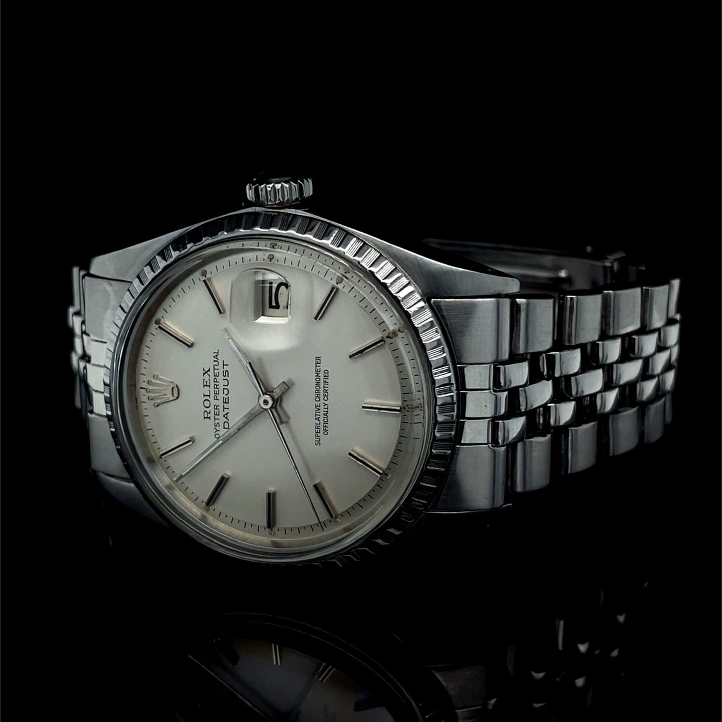 Rolex Datejust 1603 (1971) - 36 mm Steel case (5/8)