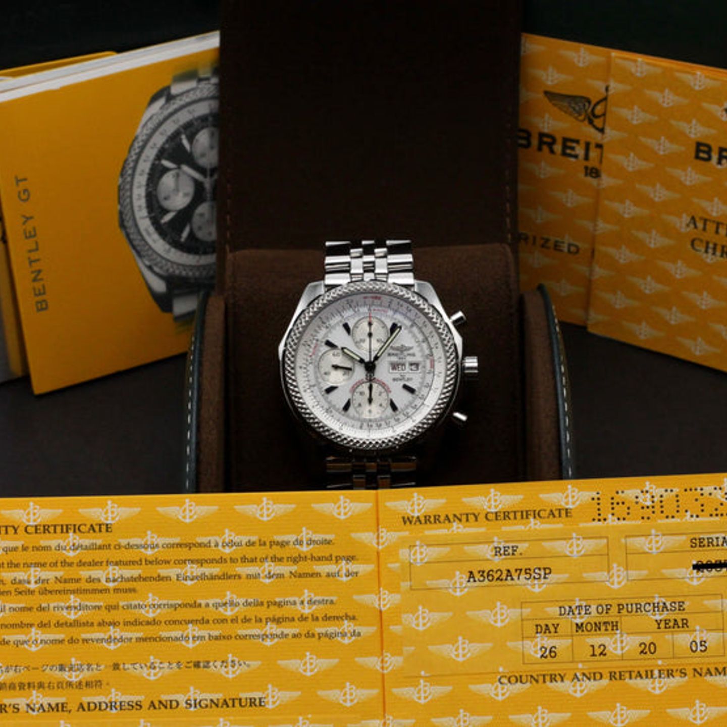 Breitling Bentley GT A13362 - (3/7)