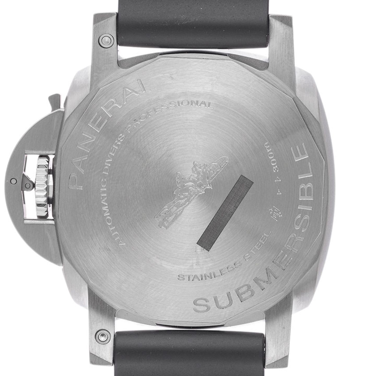 Panerai Luminor Submersible PAM02683 (2025) - Zwart wijzerplaat 42mm Staal (6/8)