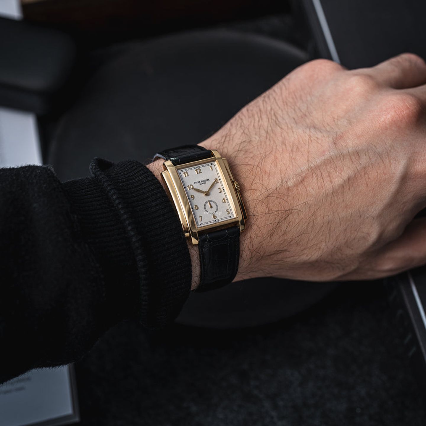 Patek Philippe Gondolo 5024J-010 (1999) - White dial 31 mm Yellow Gold case (4/8)