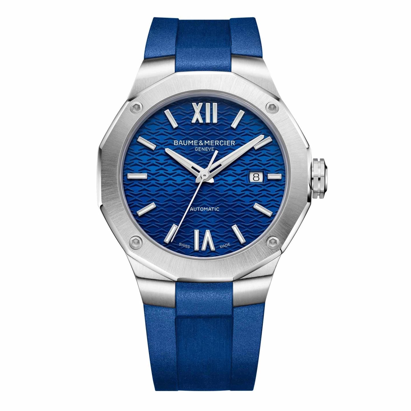 Baume & Mercier Riviera M0A10619 (2024) - Blue dial 42 mm Steel case (3/3)