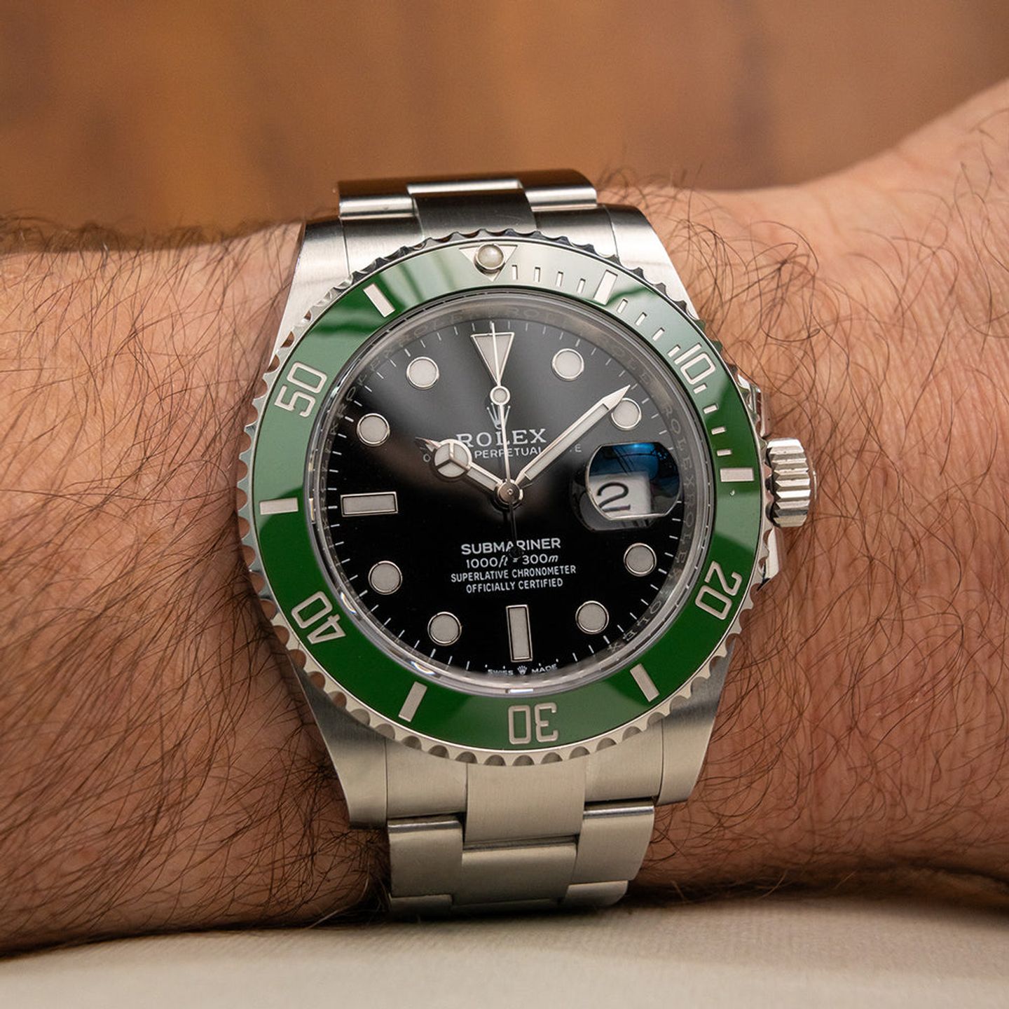 Rolex Submariner Date 126610LV (2020) - 41mm Staal (2/8)