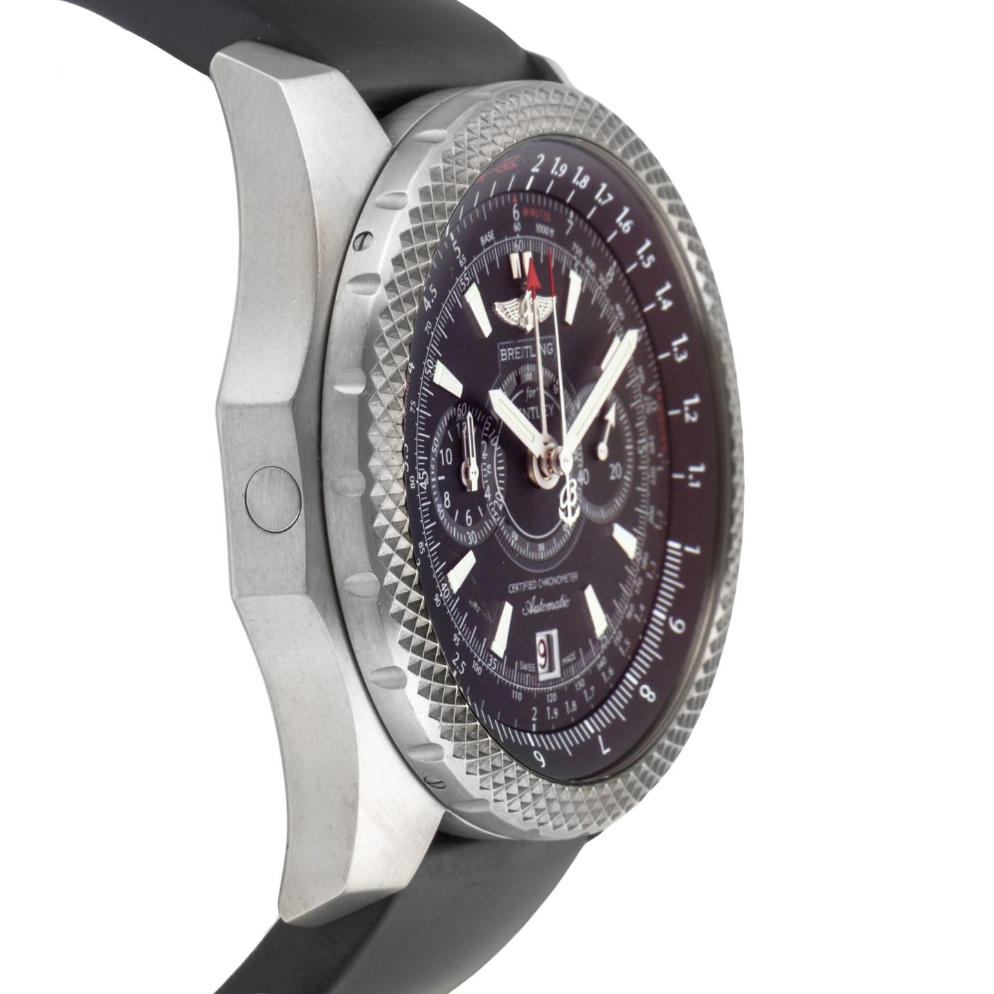 Breitling Bentley Supersports E27365 (2013) - Black dial 49 mm Titanium case (7/8)