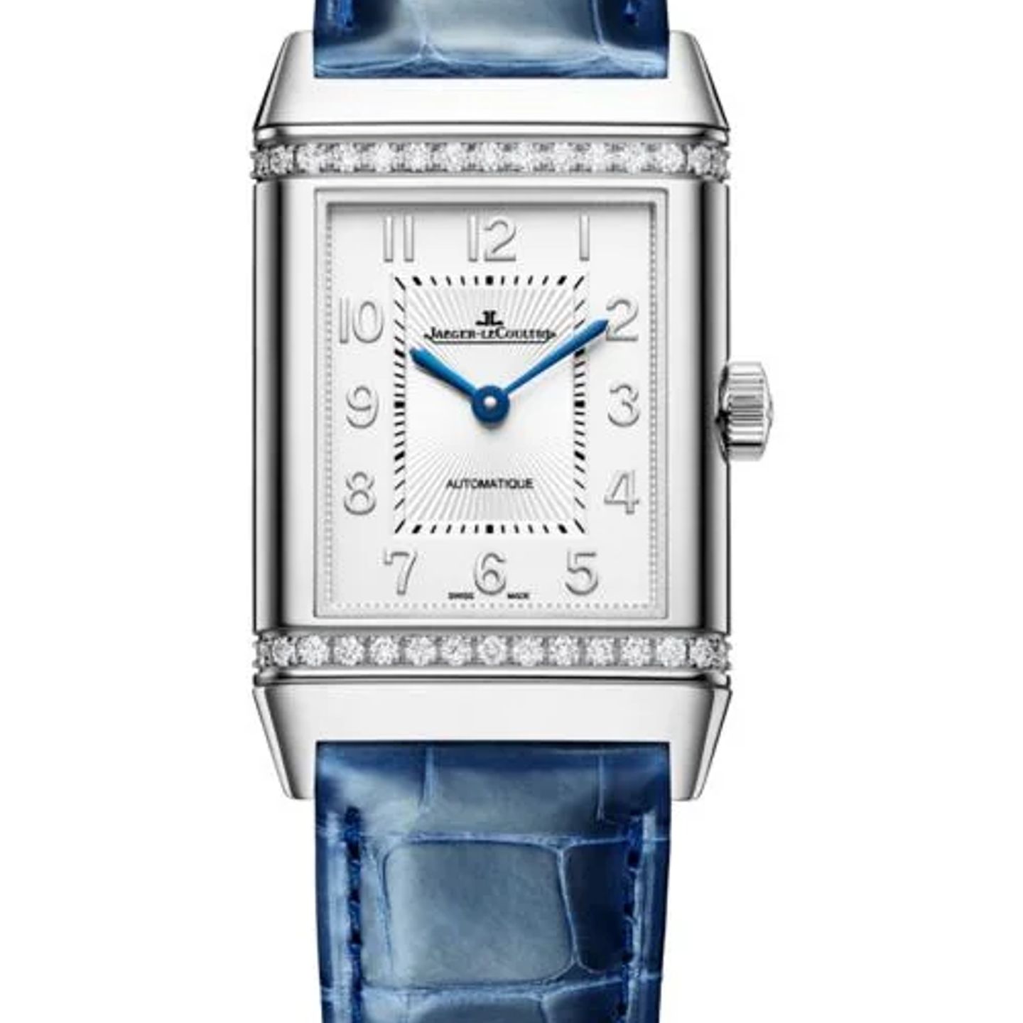 Jaeger-LeCoultre Reverso Classic Medium Duetto Q2578480 (2026) - Zilver wijzerplaat 24mm Staal (1/1)