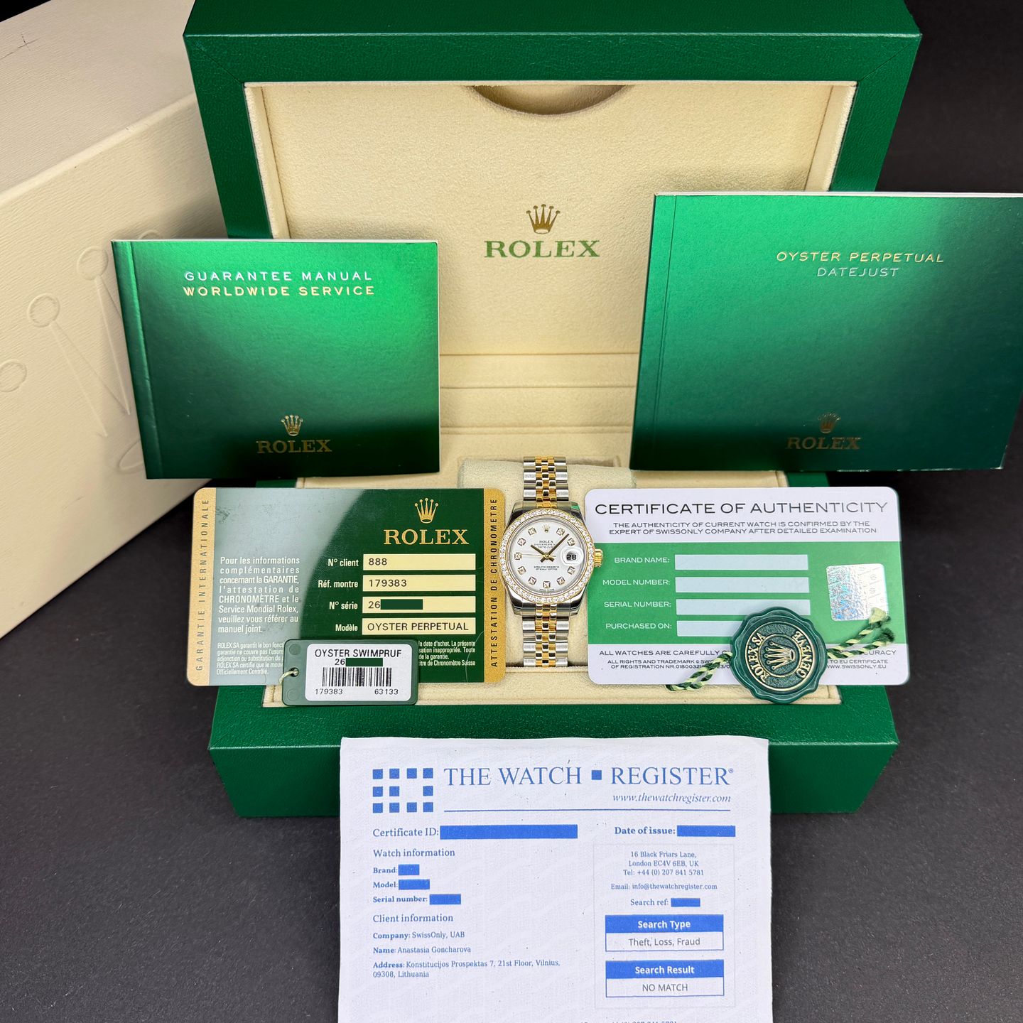 Rolex Lady-Datejust 179383 - (3/8)