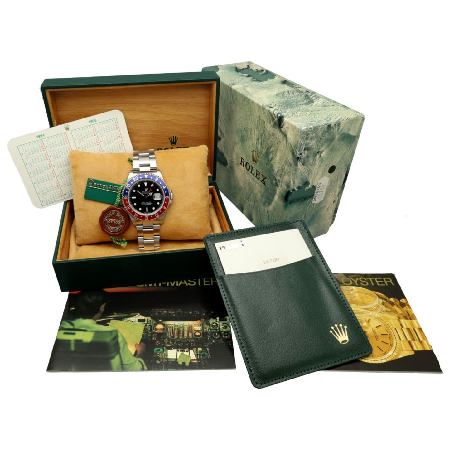 Rolex GMT-Master 16700 (1994) - Black dial 40 mm Steel case (7/7)