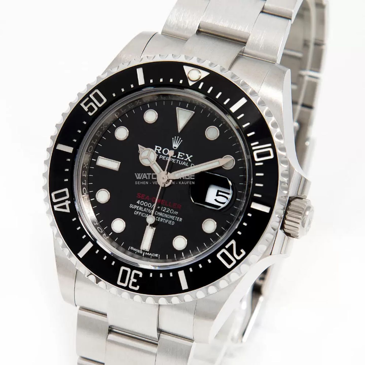 Rolex Sea-Dweller 126600 (2017) - Zwart wijzerplaat 43mm Staal (1/8)