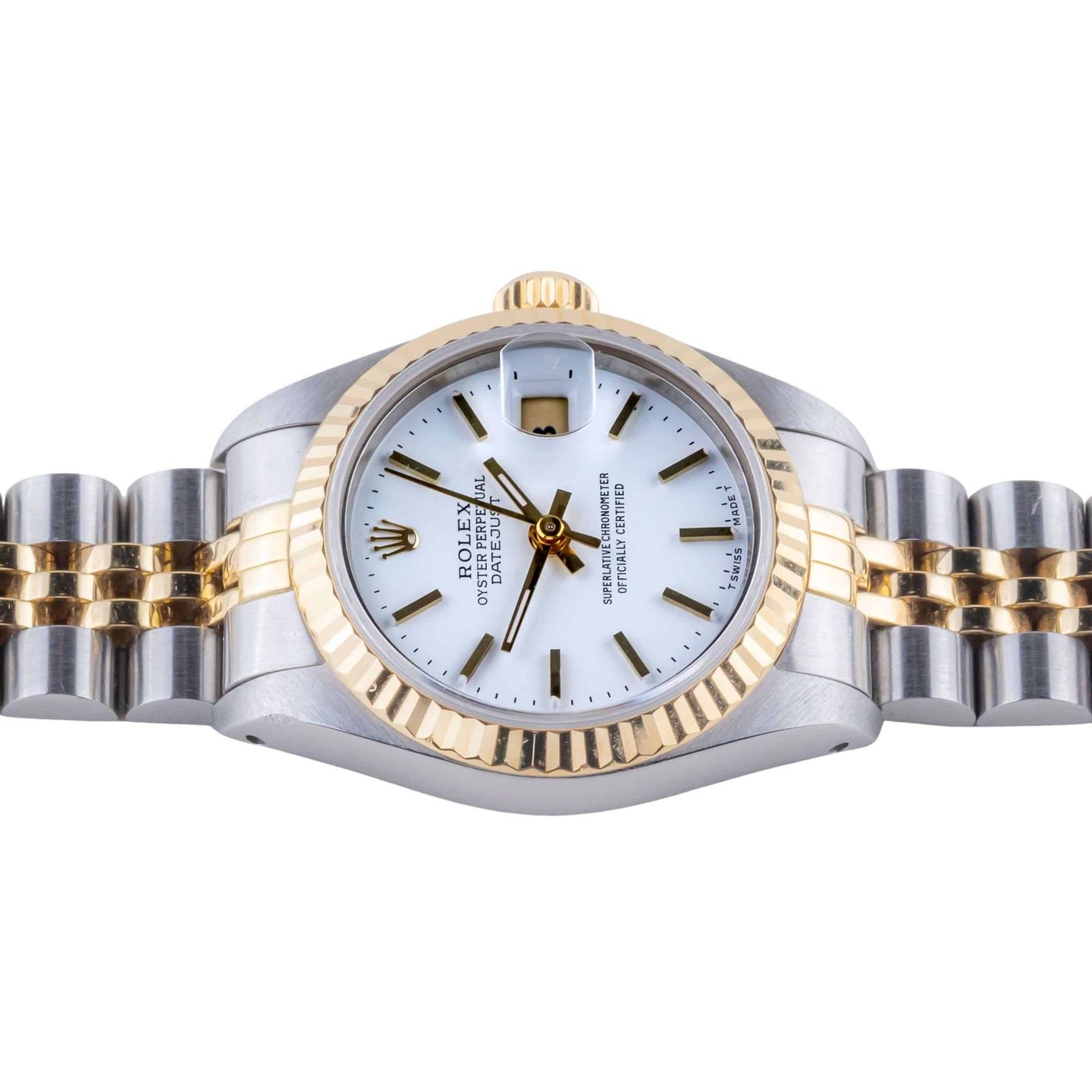 Rolex Lady-Datejust 69173 (1990) - 26mm Goud/Staal (5/8)