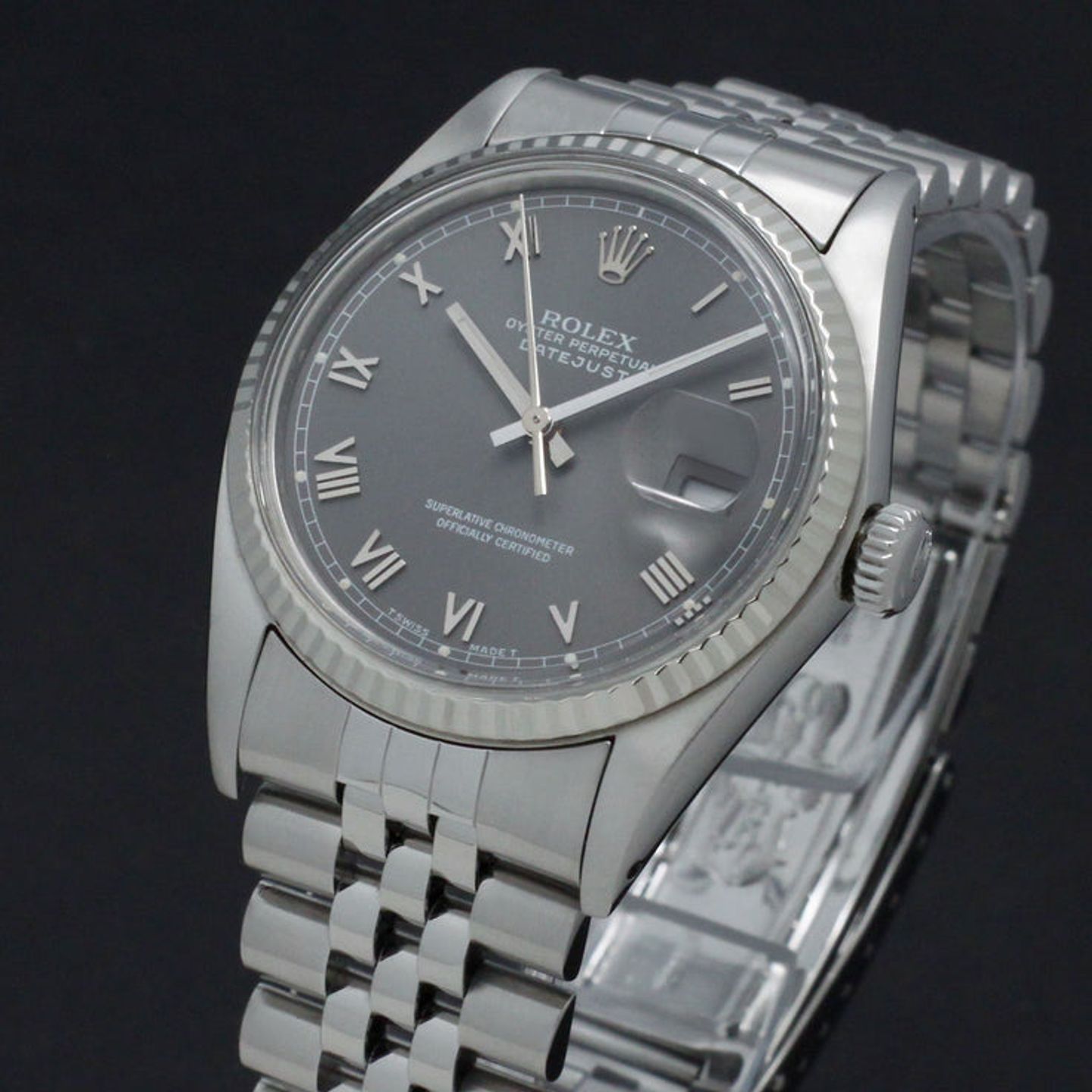 Rolex Datejust 36 16014 (1988) - Grey dial 36 mm Steel case (7/7)