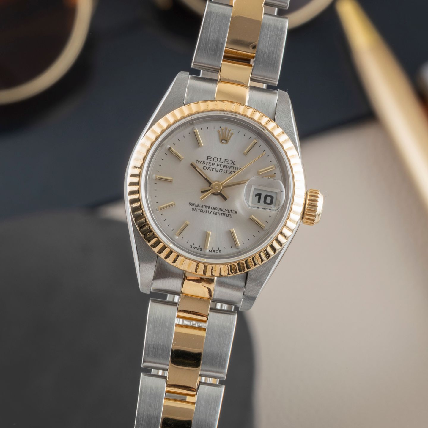 Rolex Lady-Datejust 79173 (Onbekend (willekeurig serienummer)) - 26mm Goud/Staal (3/8)