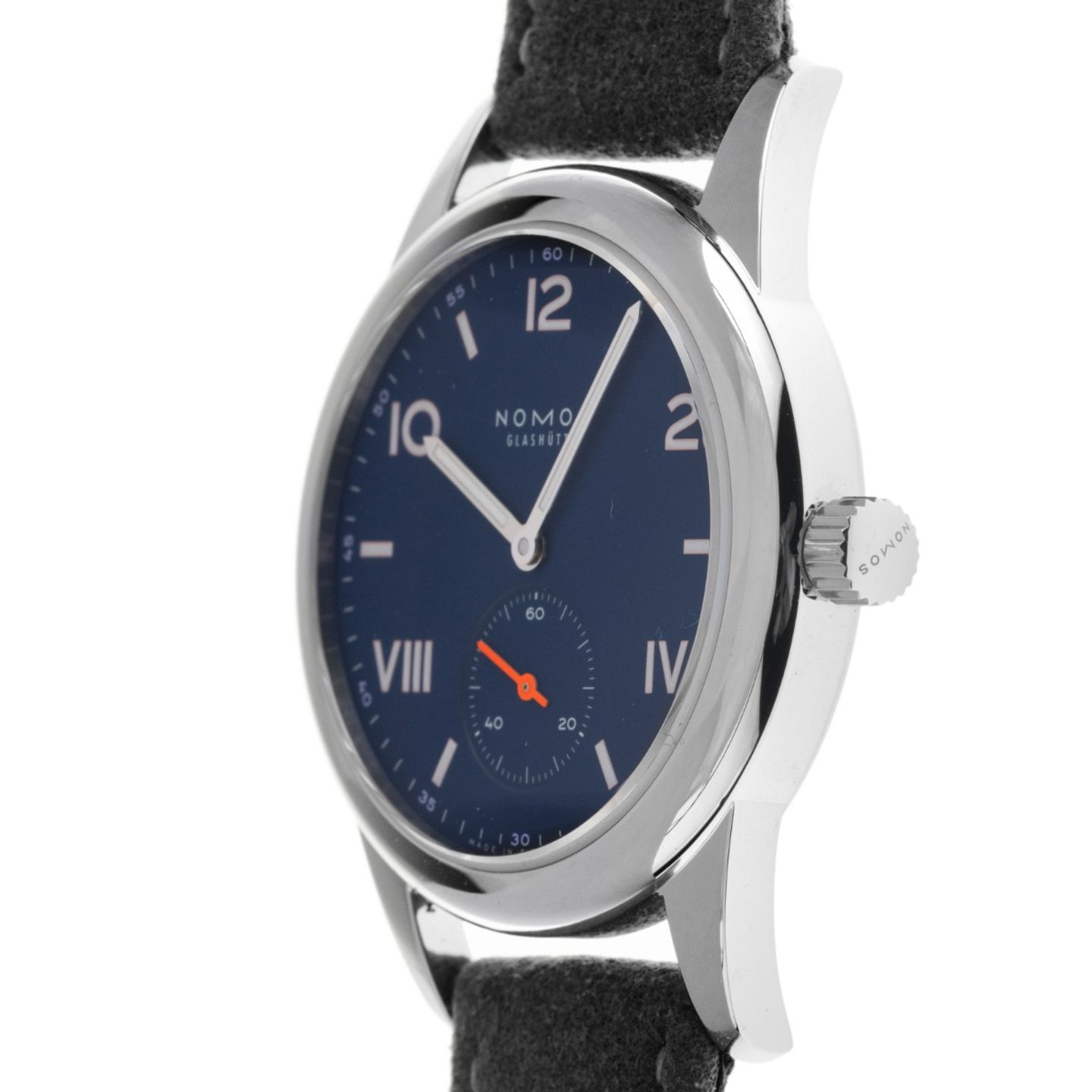 NOMOS Club 722 (2025) - Blue dial 39 mm Steel case (4/7)