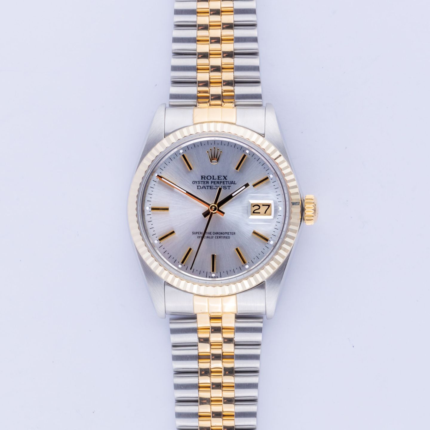 Rolex Datejust 36 16013 (Unknown (random serial)) - 36 mm Gold/Steel case (3/8)