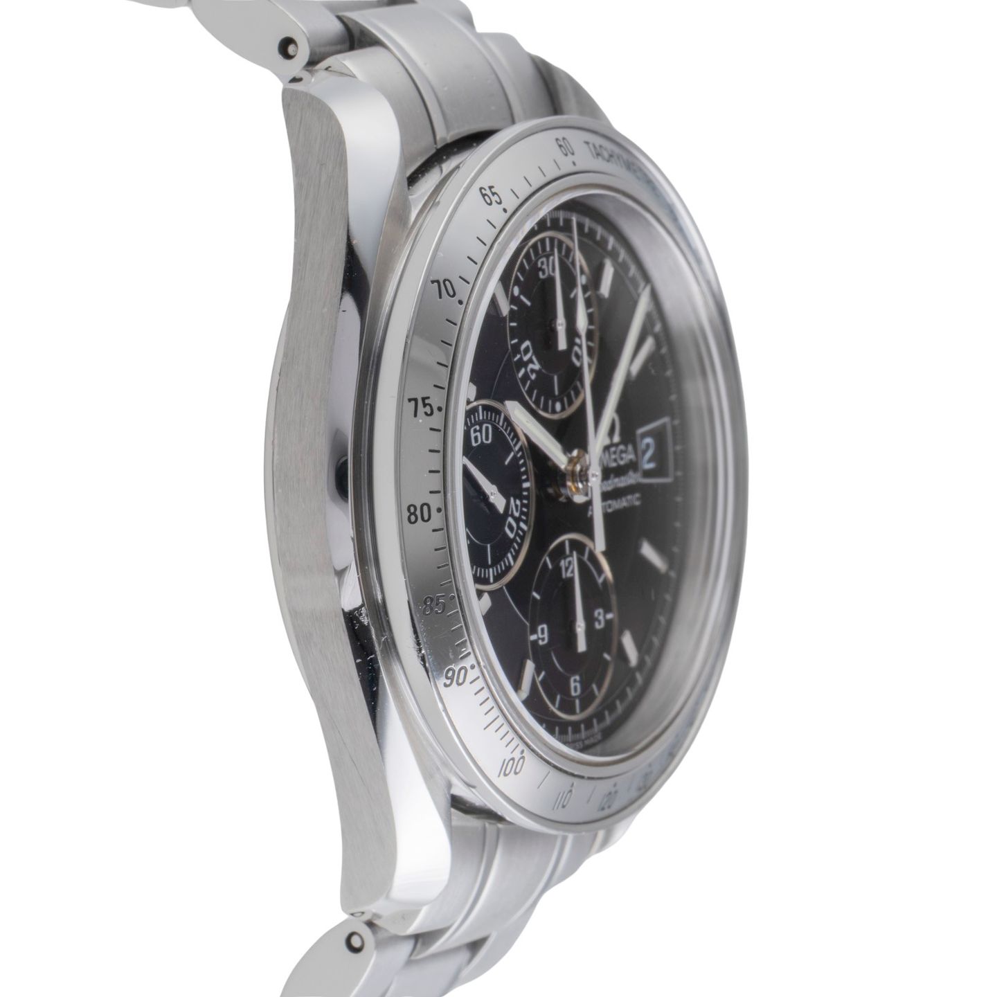 Omega Speedmaster Date 3513.50.00 (1999) - Black dial 39 mm Steel case (7/8)