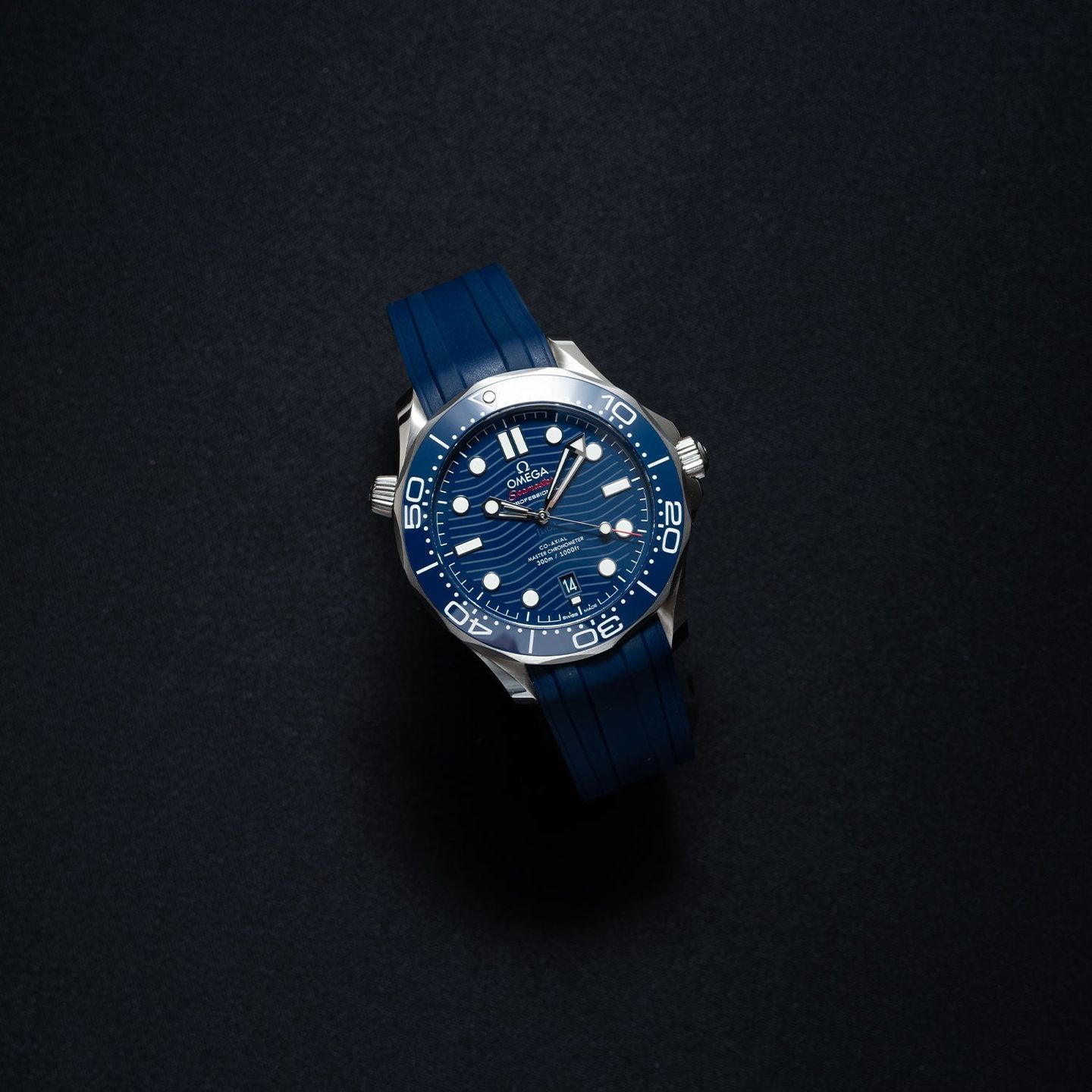 Omega Seamaster Diver 300 M 210.32.42.20.03.001 (2024) - Blauw wijzerplaat 42mm Staal (3/5)