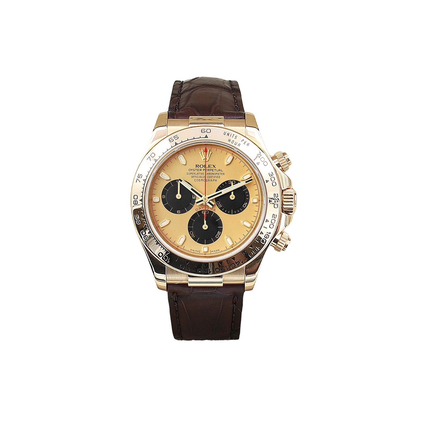 Rolex Daytona 116518 (Onbekend (willekeurig serienummer)) - 40mm Geelgoud (1/6)