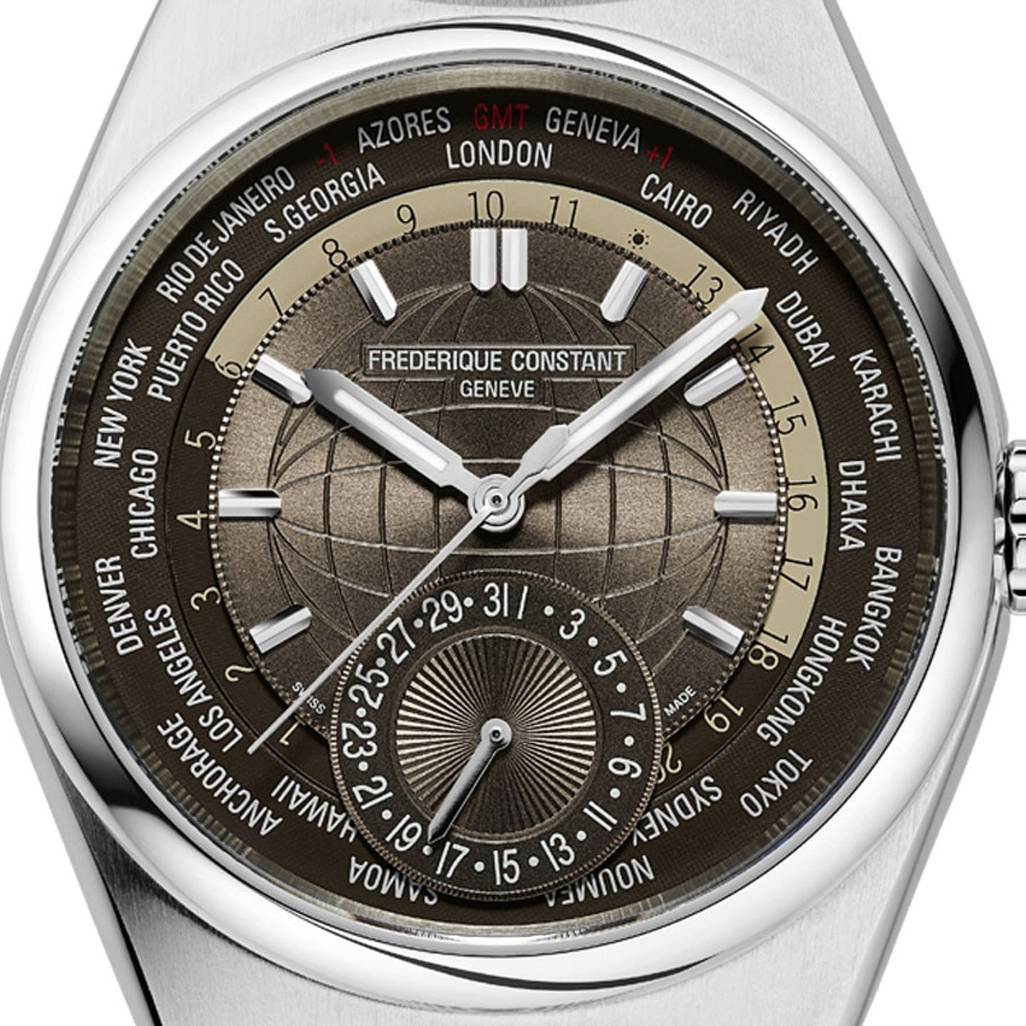 Frederique Constant Manufacture Worldtimer FC-718C4NH6 - (1/7)