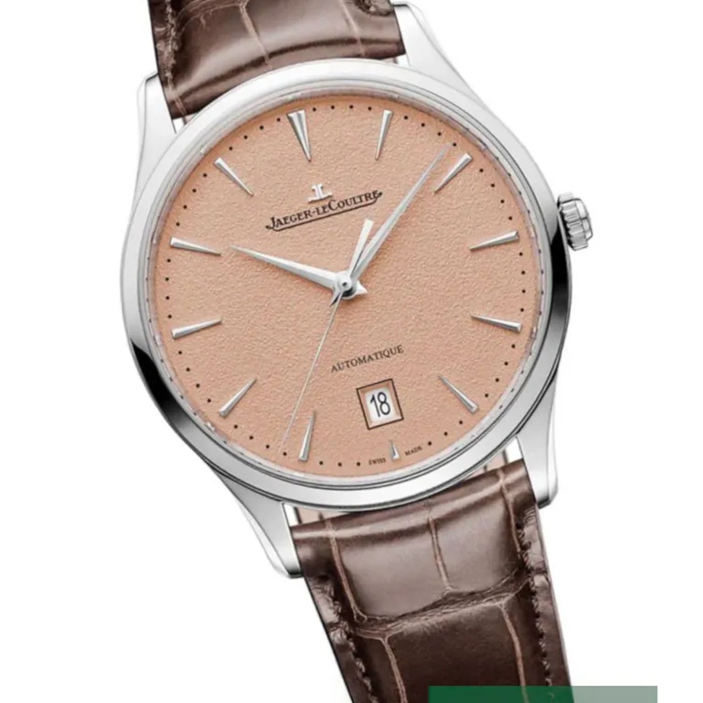 Jaeger-LeCoultre Master Ultra Thin Date Q1238460 (2026) - Pink dial 39 mm Steel case (1/1)