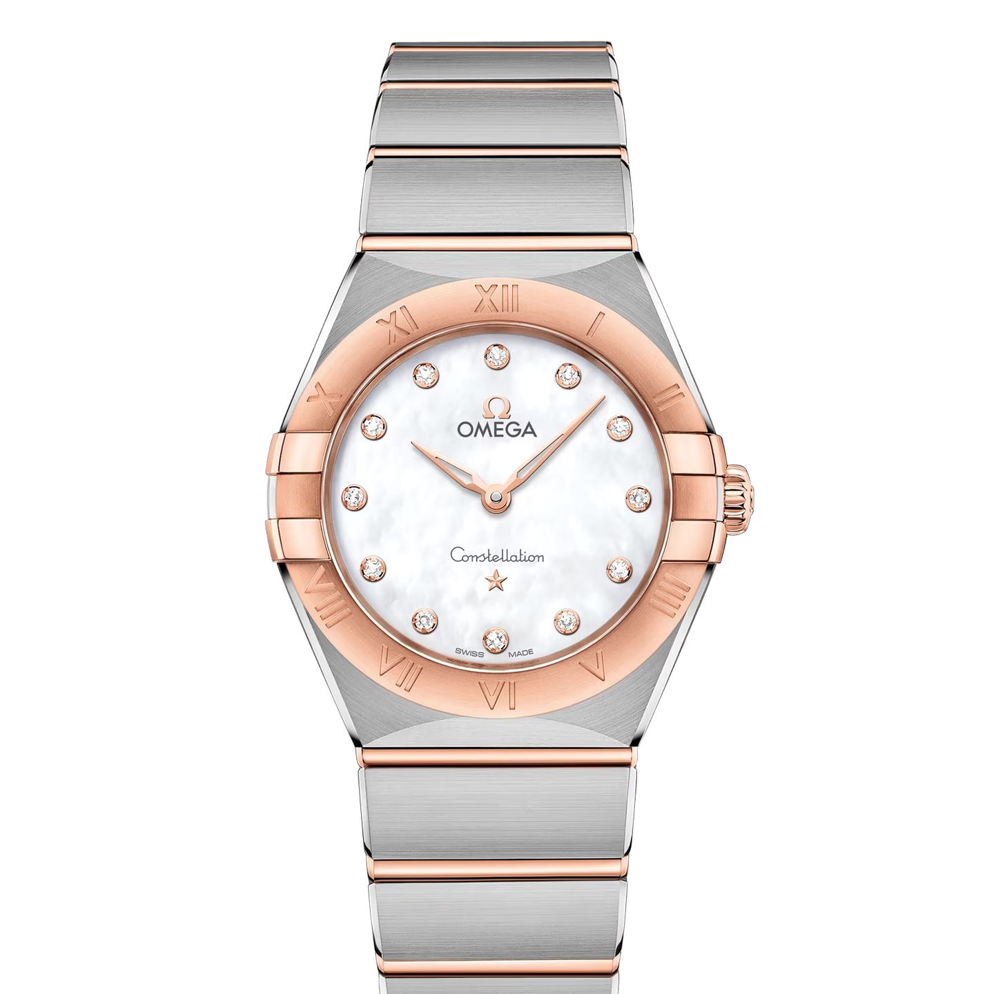 Omega Constellation Quartz 131.20.28.60.55.001 (2024) - Wit wijzerplaat 28mm Staal (1/1)