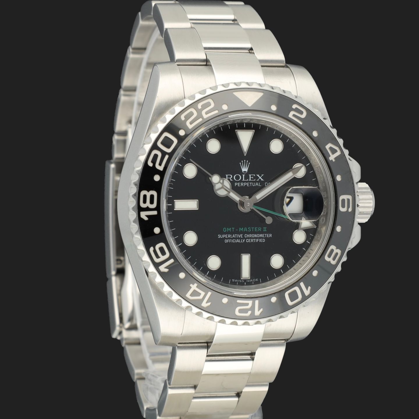 Rolex GMT-Master II 116710LN (2009) - Zwart wijzerplaat 40mm Staal (4/8)